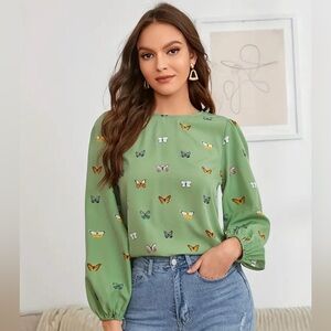 NWOT blouse. Various sizes. S, M, L and XL. Runs a little small